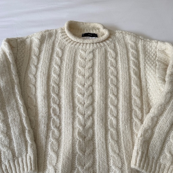 Mango Cable Knit Sweater - Picture 2 of 5